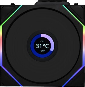 Lian Li UNI FAN TL Wireless LCD 120 Čierny (12TLLCD1W1B)