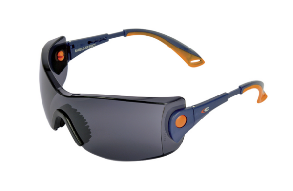 Okuliare Cofra SHIELD-EFFECT E007 - B110 Okuliare: SHIELD-EFFECT E007 - B110, FUNCTIONAL, Čierna / Oranžová (CASHIELD_B110)