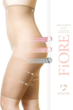 Fiore Airy Shorts 20 DEN kolor:nude