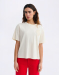 Thinking MU Shell Lucia Tee ECRU M