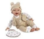 Guca 845 OLIVER - realistická bábika bábätko s mäkkým látkovým telom - 42 cm