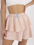 Dámska sukňa MI SD G9123 1.25 peach - FPrice one size