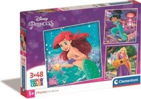 Clementoni PUZZLE Disney princeznej
