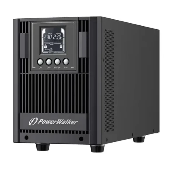 PowerWalker VFI 2000 AT / záložný zdroj UPS / 2000 VA / 1800 W / 4X Typ F (CEE 7/3) / USB (10122181)