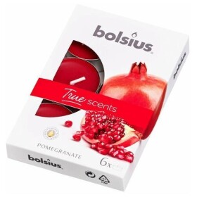 Bolsius Aromatic 2.0 Čajové 6ks Pomegranate, vonné svíčky