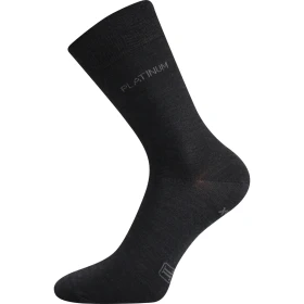 Ponožky LONKA Dewool black 3 páry 35-38 114263