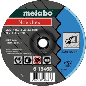 Metabo 616465000 brúsny kotúč lomený Ø otvoru 22.23 mm 10 ks; 616465000