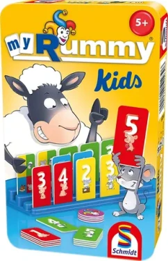 Schmidt Detská hra MyRummy Kids v plechovej krabičke