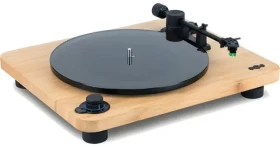 Marley Stir it UP Lux / Gramofón / Bluetooth / remienkový pohon / vstavaný predzosilňovač / 33-45 ot. (EM-JT010-SB)