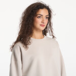 Mikina Nike 24.7 ImpossiblySoft Women's Dri-FIT Oversized Crew-Neck Top Cream Ii/ Cream Ii/ College Grey S