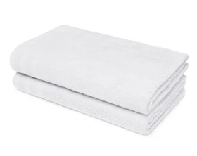 Veľká osuška Miami 100x150 cm, biela%