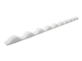 Tesniaca lišta (vlna) – Gutta Gutta, vlna - biela (760 mm)