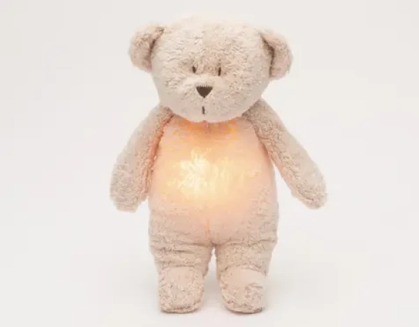 Moonie Uspávací Medveď 2.0 Organic Rose