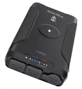 Viking VIDAR II outdoorová powerbanka čierna / 72000 mAh / DC / USB-A + 2x USB-C + bezdrôtové nabíjanie / IP65 (VIDAR II)