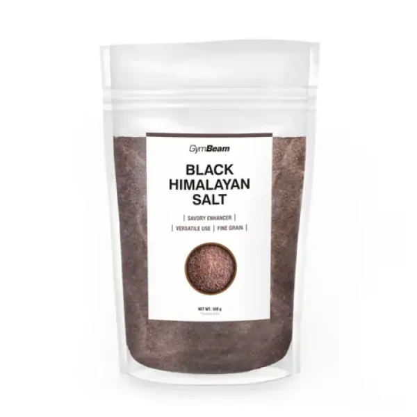 Čierna himalájska soľ 500 g - jemná - GymBeam (500 g) (58366-1-500g)