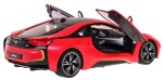 RASTAR Auto na diaľkové ovládanie R / C BMW i8 Rastar 1:14 červená