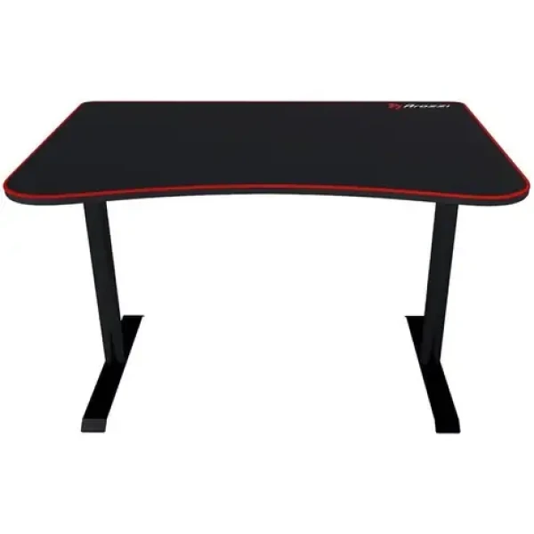 Arozzi ARENA FRATELLO / Henie stôl / čierny s červeným okrajom / D: 114cm / Š: 78cm / V: 72,5cm (ARENA-FRATELLO-BK)