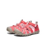 Dievčenské sandále KEEN SEACAMP II CNX YOUTH dubarry/pink-a-boo - 25/26