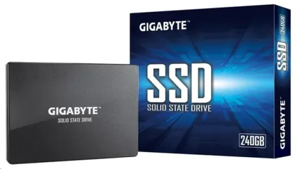GIGABYTE SSD 240GB / SSD / 2.5 / SATA / R: 500MBs / W: 420MBs / IOPS 50K 75K / 2mh / 3y (GP-GSTFS31240GNTD)