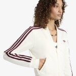 Mikina adidas V-Neck Superstar Track Top Off White XL