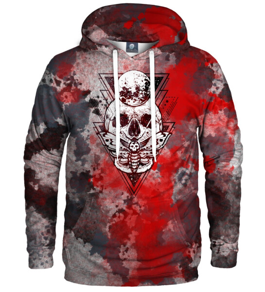 Aloha From Deer Moth Tie Dye Hoodie HK AFD577 Red