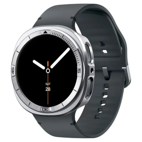 Spigen Bezel Tune Pro (Pilot) strieborná / Ochranný kryt / pre Samsung Galaxy Watch 9/8 44mm / nerezová oceľ (ACS10011)