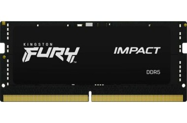 Kingston FURY Impact 16GB (1x16GB) DDR5 6000MHz / CL38 / SO-DIMM / XMP 3.0 / 1.35V (KF560S38IB-16)