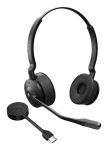 JABRA Engage 55 SE Stereo čierna / stereo náhlavná súprava / mikrofón / USB-C / MS Teams (9659-470-111)