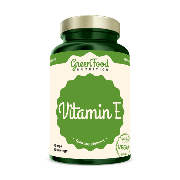 GreenFood Nutrition vit E 60cps