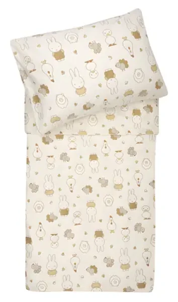 Jollein Miffy Family Farm / Obliečky / 140×100 a 40×60 cm (003-005-68156)