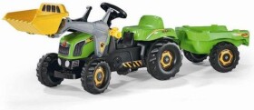 Rolly Toys RollyKid šliapací traktor s nakladačom a vlekemJohn Deere