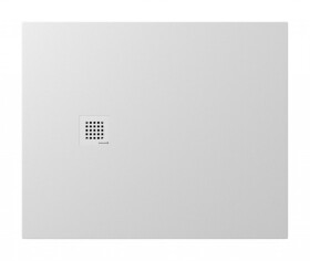 POLYSAN - TRENECA sprchová vanička z liateho mramoru s možnosťou úpravy rozmeru 110x90cm, biela matná 84314.11