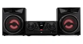JVC MX-E325B-DAB čierna / Mikrosystém / 100 W RMS / DAB + / FM tuner / Bluetooth 5.3 / CD prehrávač (MX-E325B-DAB)