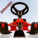 Infantastic Skibob SCHL04 červená