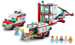Mamido Mamido Stavebnica záchranárska stanica s figúrkami a vrtuľníkom 823 dielikov MT1128