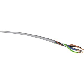 VER YSLY-JB 5x 1 Ri.100 energetický kabel YSLY-JB 5 x 1 mm² sivá 100 m; VER YSLY-JB 5x 1 Ri.100