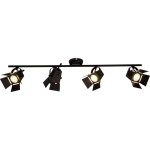 Brilliant Movie G08931/76 stropná lampa LED GU10 20 W čierna (matná); G08931/76