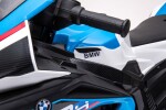 Mamido Detská elektrická motorka BMW HP modrá