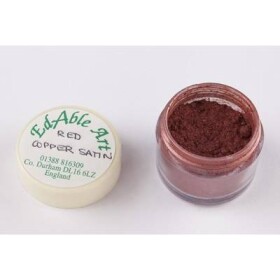 Prachová farba Red Copper Satin - Edable Art - Edable Art