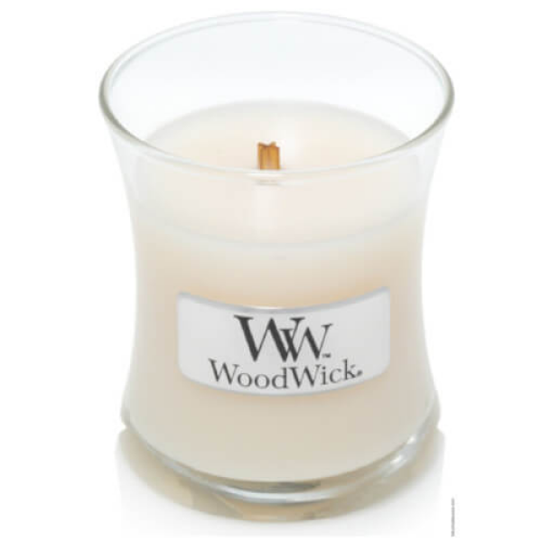 Woodwick White Honey 85g - váza malá / doba horenia: až 30 h (5038581077840)