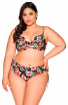 Spodný diel plaviek Ava SF 218/2 Floral květinové XL-42