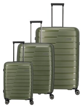 Sada cestovných kufrov Travelite Air Base S,M,L Olive