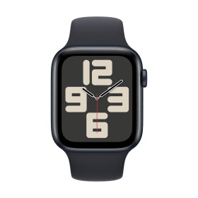 Apple Watch SE (2023) GPS + Cellular 44 mm hliníkový plášť športové náramok midnight (polnočná čierna) M/L; MRH83QF/A