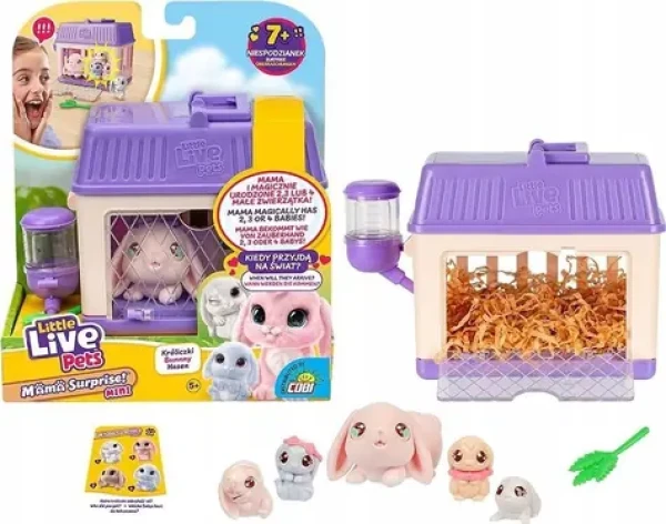 Cobi Little Live Pets Mama Surprise! Mini králik