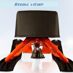 Infantastic Skibob SCHL04 červená