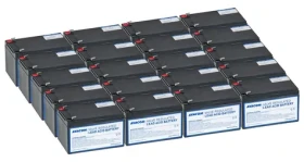 Avacom AVA-RBP20-12120- Kit / Batéria pre UPS / Legrand Riello / VRLA / 20 ks (AVA-RBP20-12120-KIT)