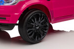 Mamido Mamido Elektrické autíčko Land Rapid Racer NEW PINKY ružový