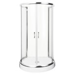 KERRA - Sprchovací kút Vibe 90 s vaničkou (prisadený) 5907548116482