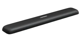 Ergonomická podložka pod klávesnicu LP699 čierna / Podložka pod klávesnicu / ergonomický tvar