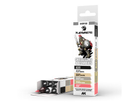 AK interactive AK PLAYMARKERS SET AKM102 SKELETONS & ZOMBIES 6 ks akrylových markerov